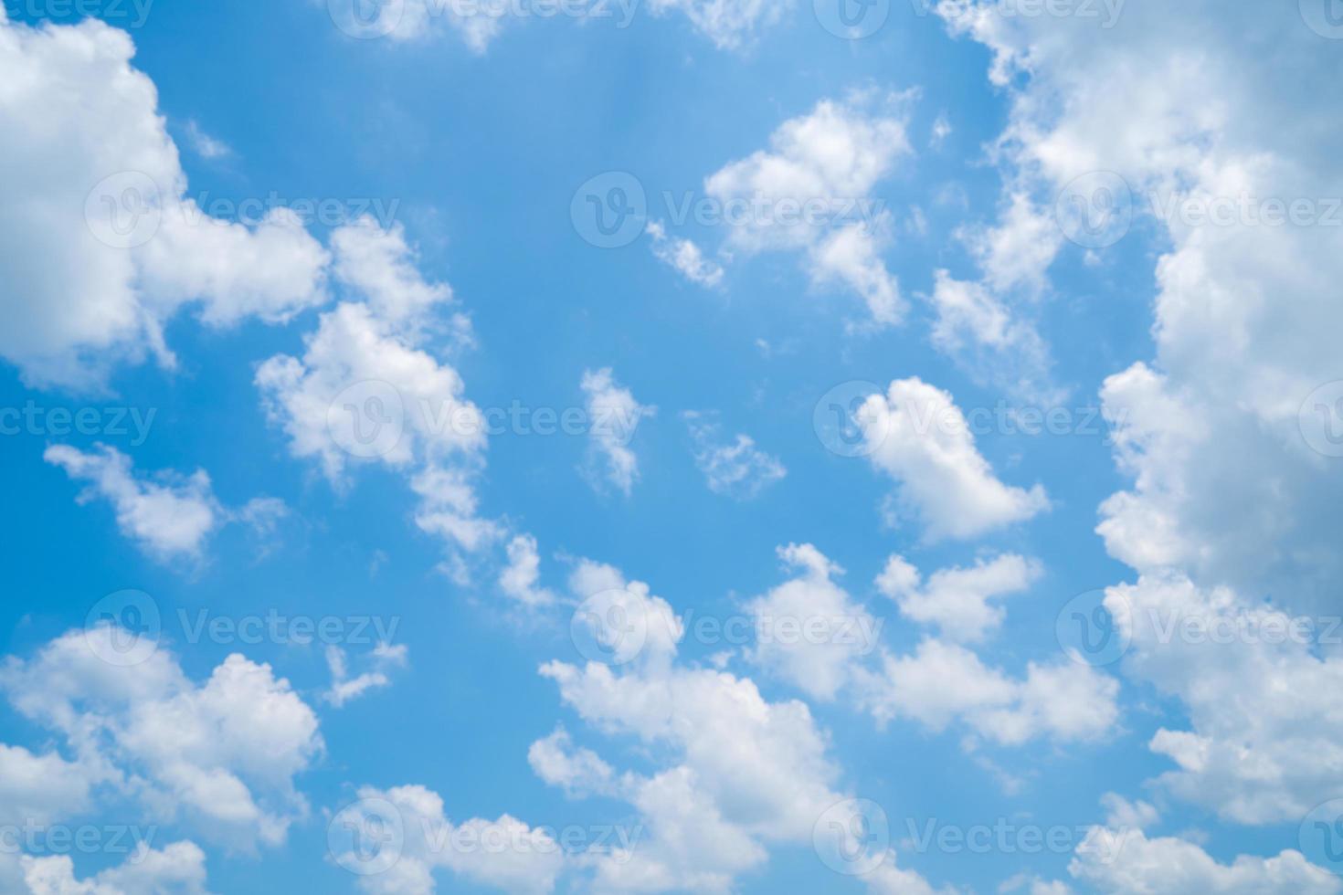Beautiful view of blue sky with clouds at sunrise. Partly cloudy.Background cloud summer. Cloud summer. Sky cloud clear with sunset. Natural sky cinematic beautiful yellow and white texture background photo