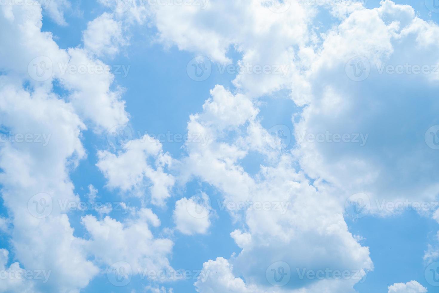 Beautiful view of blue sky with clouds at sunrise. Partly cloudy.Background cloud summer. Cloud summer. Sky cloud clear with sunset. Natural sky cinematic beautiful yellow and white texture background photo
