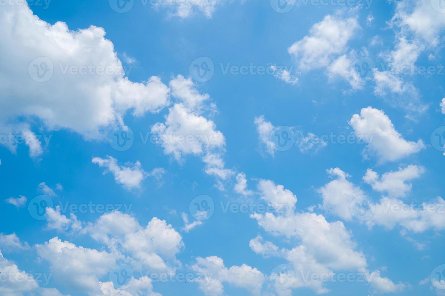 Beautiful view of blue sky with clouds at sunrise. Partly cloudy.Background cloud summer. Cloud summer. Sky cloud clear with sunset. Natural sky cinematic beautiful yellow and white texture background photo