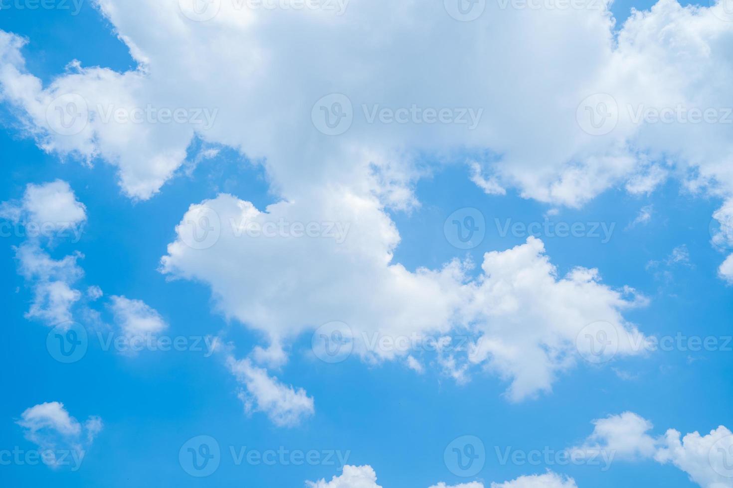 Beautiful view of blue sky with clouds at sunrise. Partly cloudy.Background cloud summer. Cloud summer. Sky cloud clear with sunset. Natural sky cinematic beautiful yellow and white texture background photo