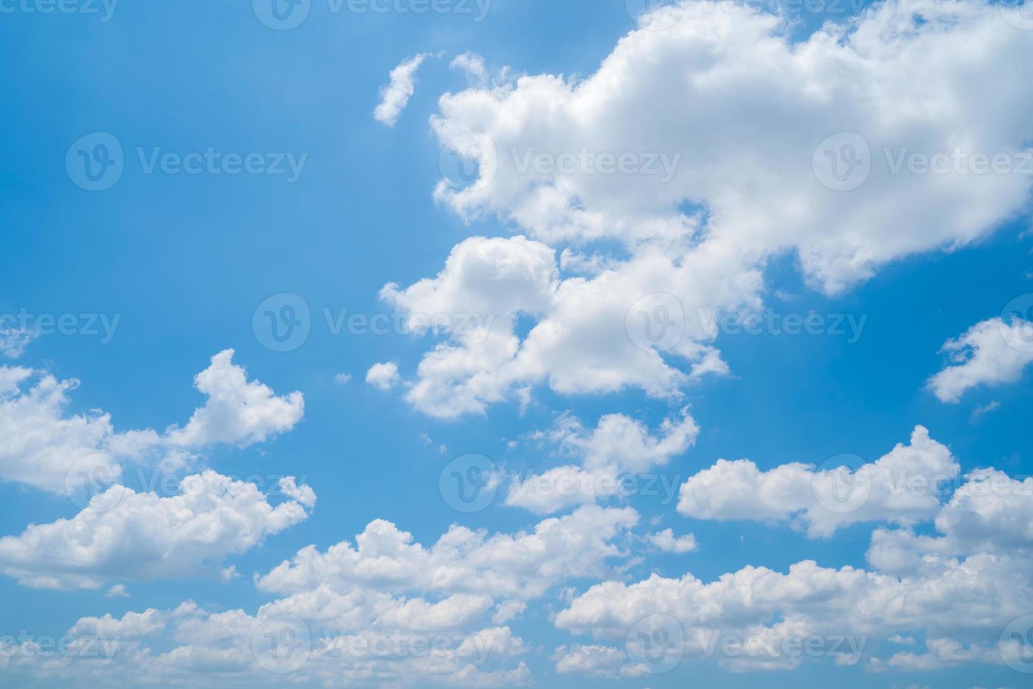 Beautiful view of blue sky with clouds at sunrise. Partly cloudy.Background cloud summer. Cloud summer. Sky cloud clear with sunset. Natural sky cinematic beautiful yellow and white texture background photo