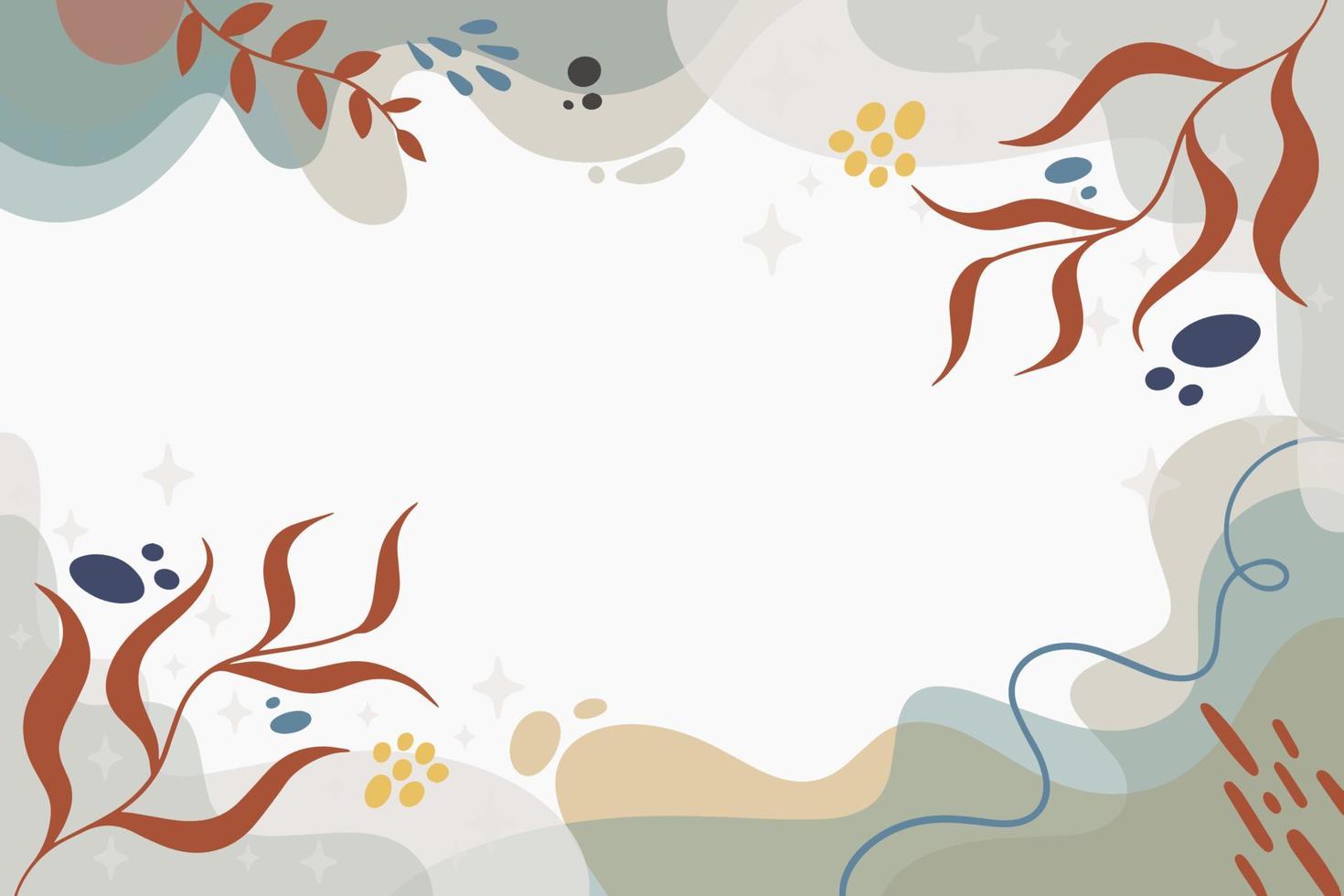 flat background with scandinavian color vector