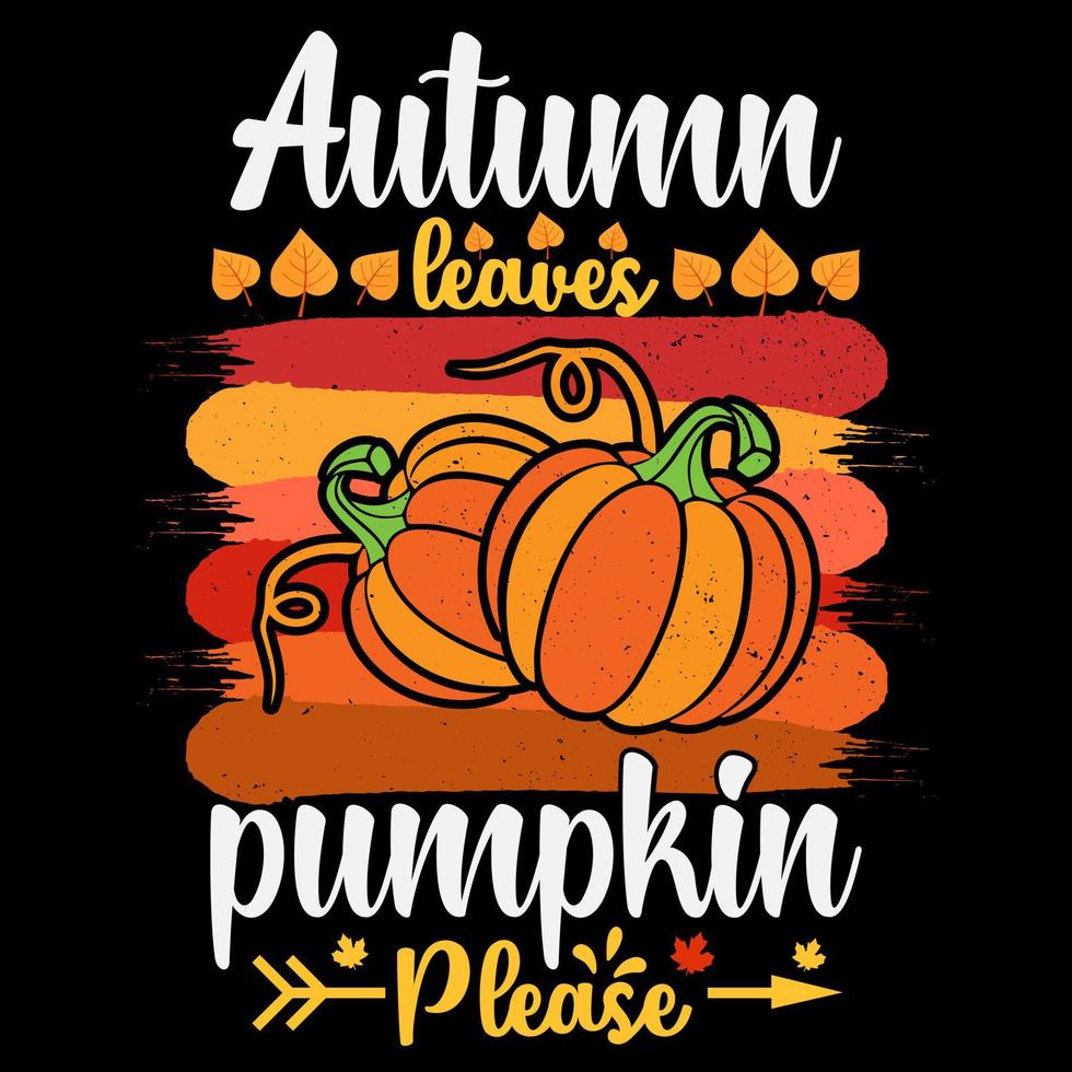 vector de calabaza, ilustración, dibujo, diseño de camisetas de otoño, me encanta el otoño, especias de calabaza feliz