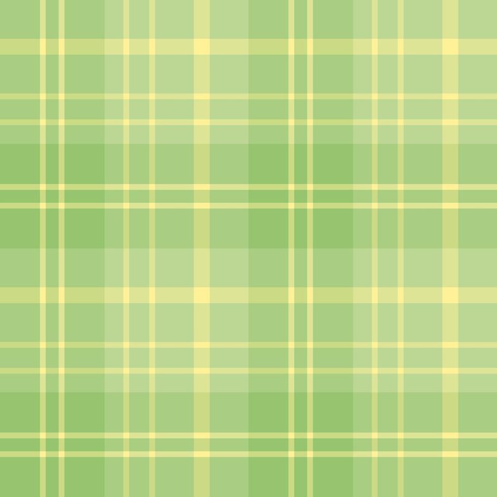 Seamless pattern in fantasy light green and yellow colors for plaid, fabric, textile, clothes, tablecloth and other things. Vector image.
