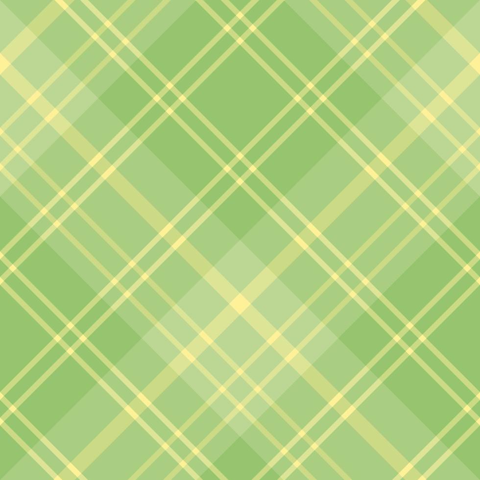 Seamless pattern in fantasy light green and yellow colors for plaid, fabric, textile, clothes, tablecloth and other things. Vector image. 2