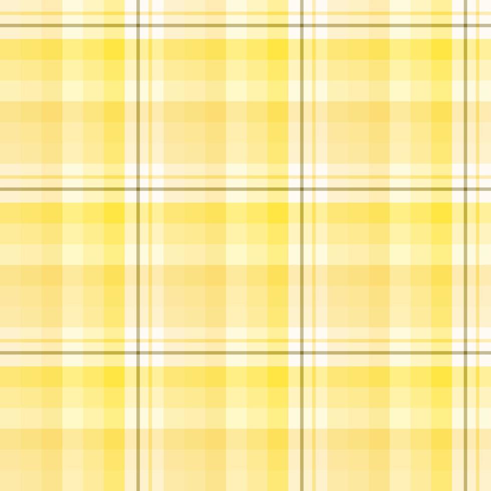 Seamless pattern in fascinating cozy yellow colors for plaid, fabric, textile, clothes, tablecloth and other things. Vector image.