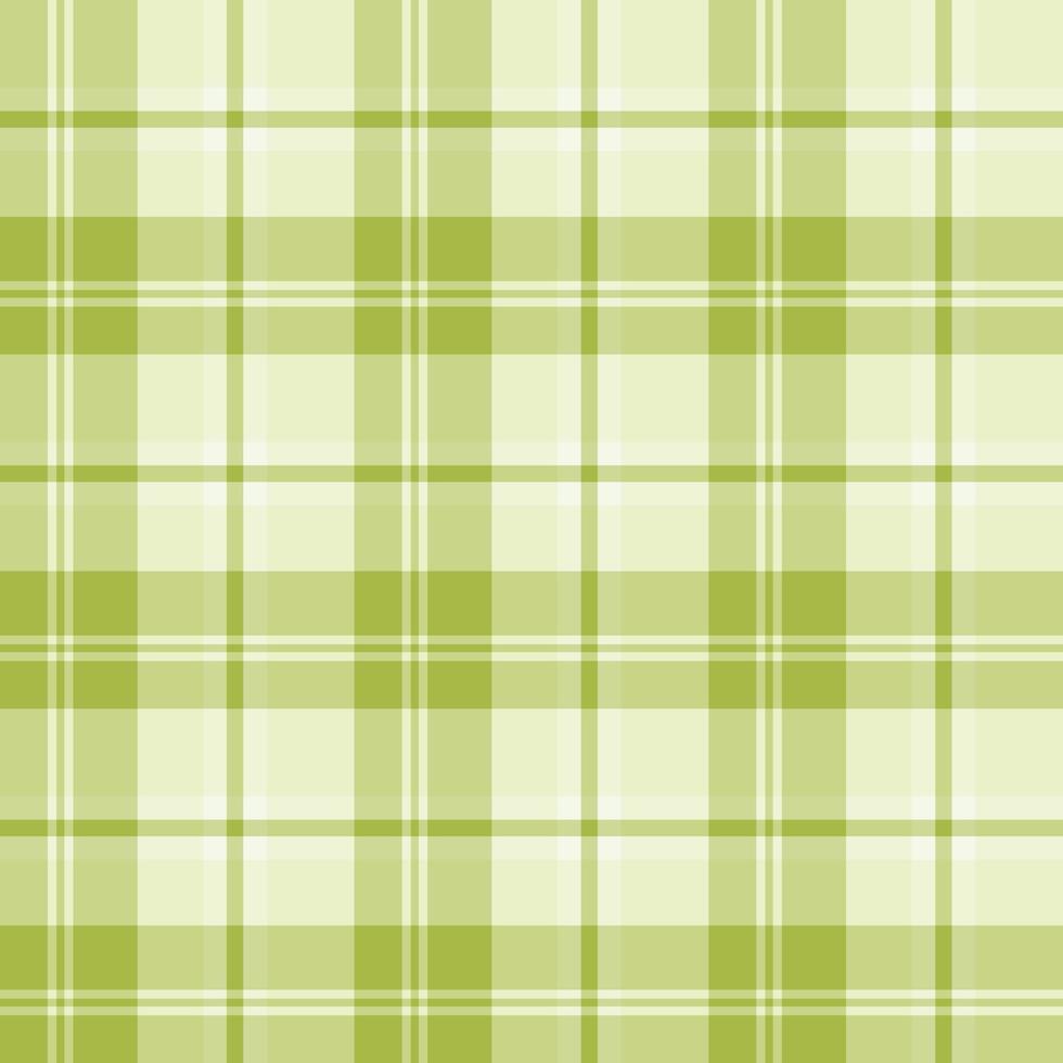 patrón impecable en exquisitos colores verdes para tela escocesa, tela, textil, ropa, mantel y otras cosas. imagen vectorial vector
