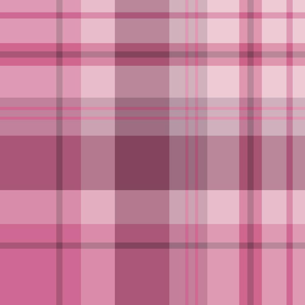 Seamless pattern in fascinating creative light and dark pink colors for plaid, fabric, textile, clothes, tablecloth and other things. Vector image.