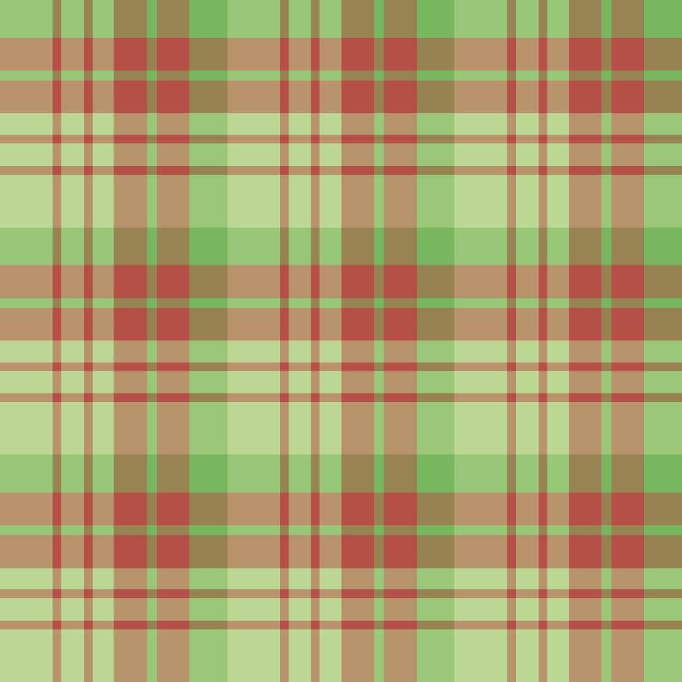 Seamless pattern in fantasy creative red and green colors for plaid, fabric, textile, clothes, tablecloth and other things. Vector image.