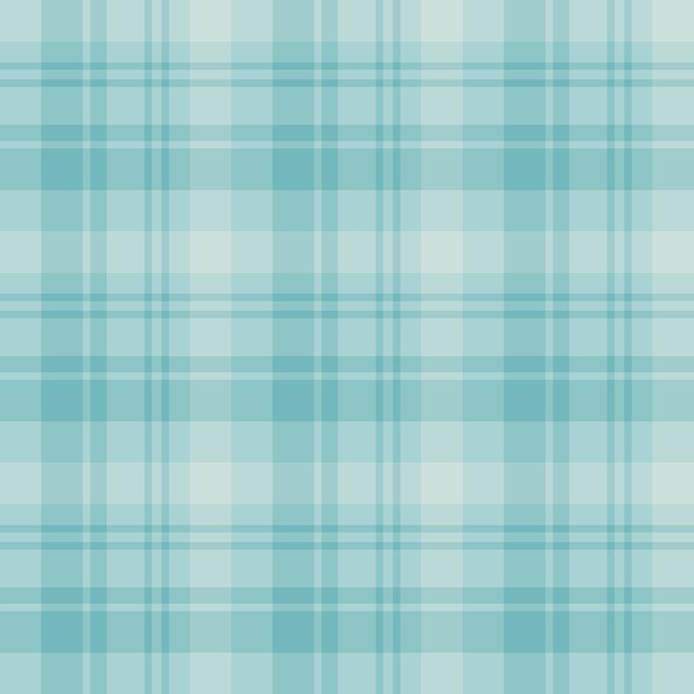 Seamless pattern in exquisite water blue colors for plaid, fabric, textile, clothes, tablecloth and other things. Vector image.