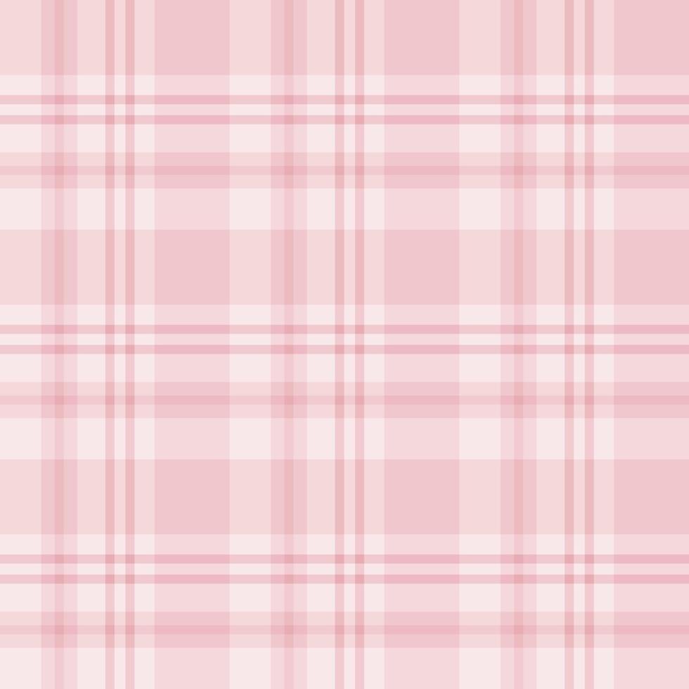 Seamless pattern in fascinating pastel light pink colors for plaid, fabric, textile, clothes, tablecloth and other things. Vector image.