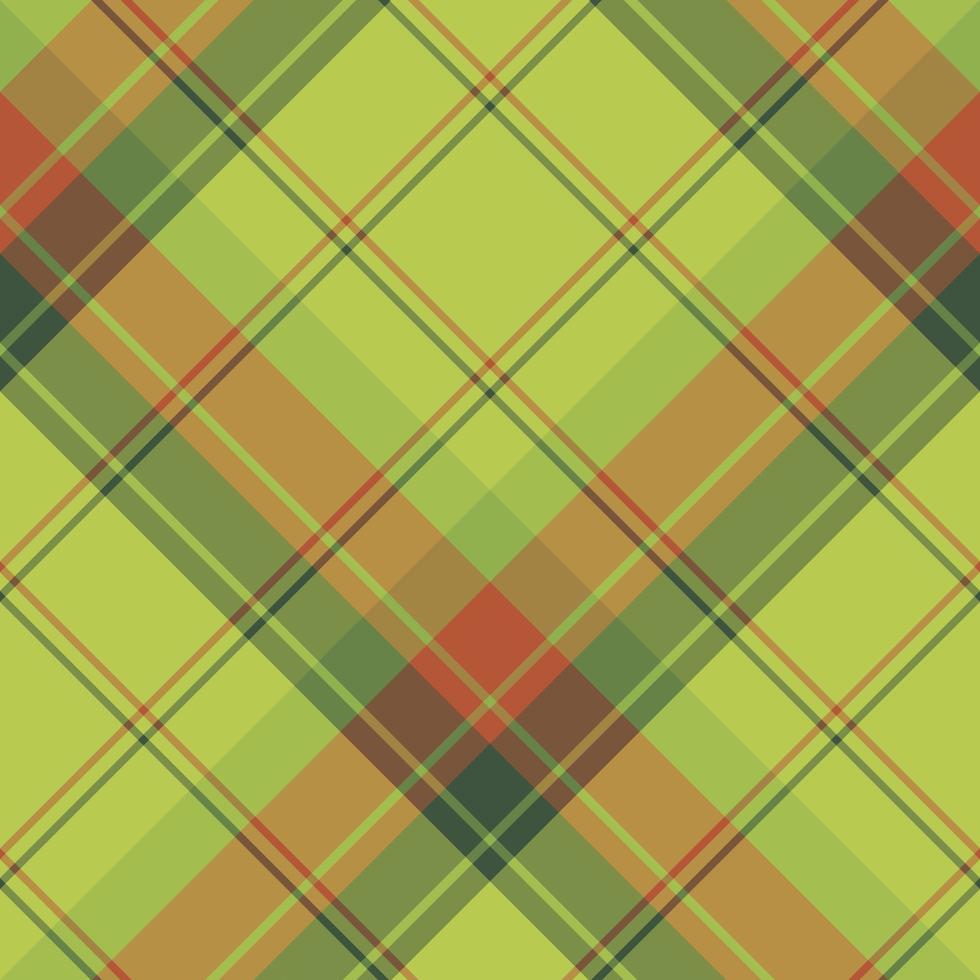 Seamless pattern in fascinating positive christmas red and green colors for plaid, fabric, textile, clothes, tablecloth and other things. Vector image. 2