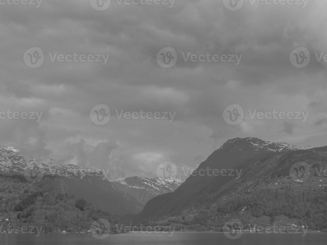 Eidfjord in norway photo