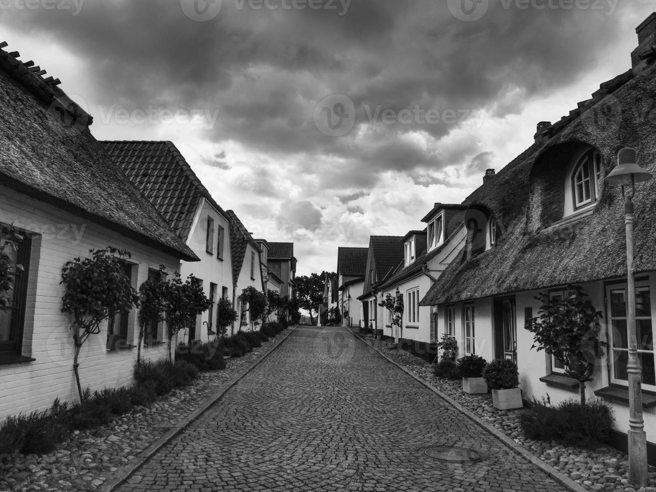 Maasholm at the baltic sea in germany photo