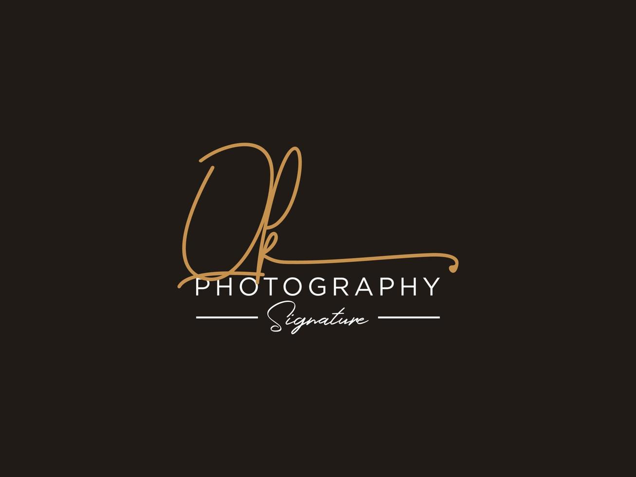 Letter QK Signature Logo Template Vector
