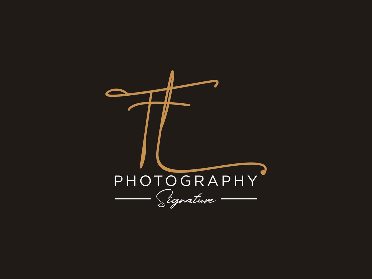 Letter TT Signature Logo Template Vector