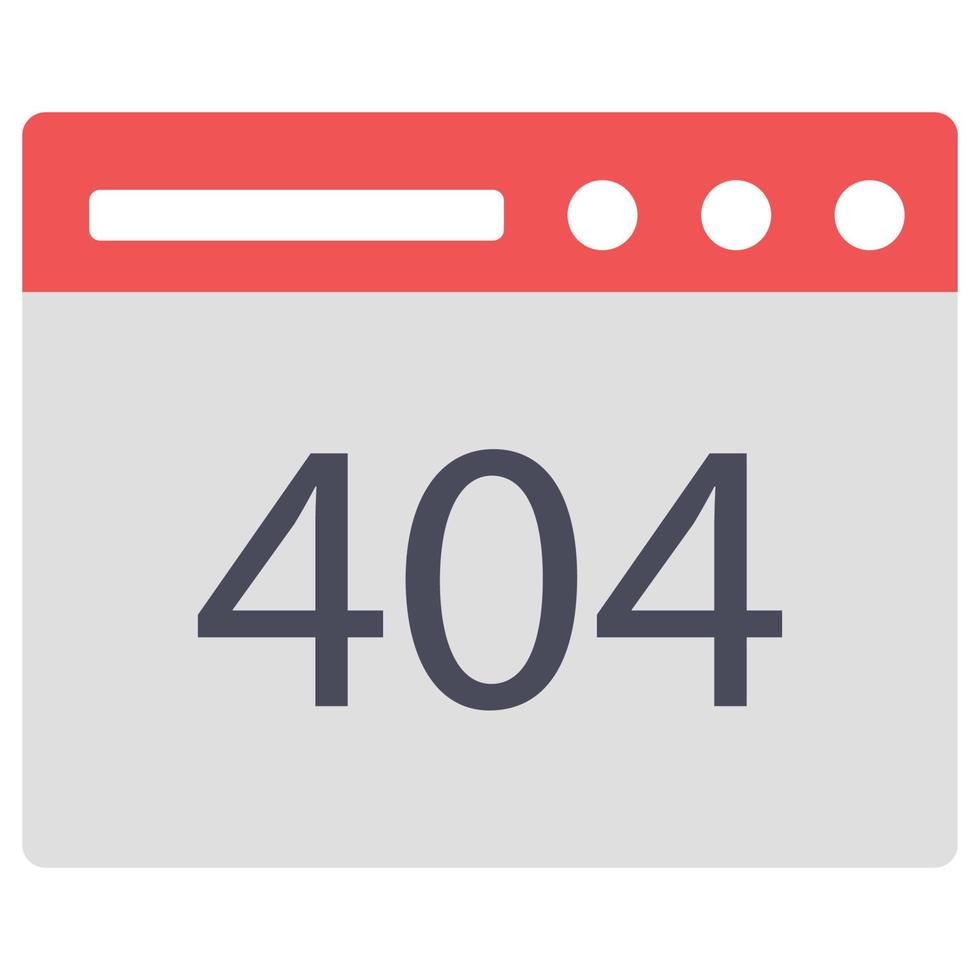 Error 404 Which Can Easily Modify Or Edit vector
