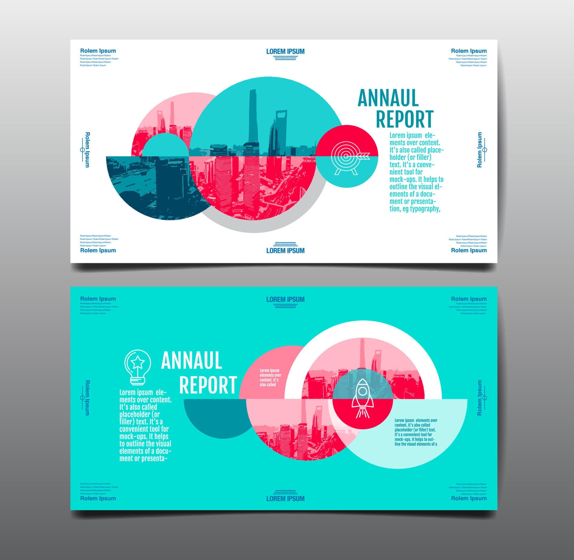 annual report template layout design, cover book. presentation abstract