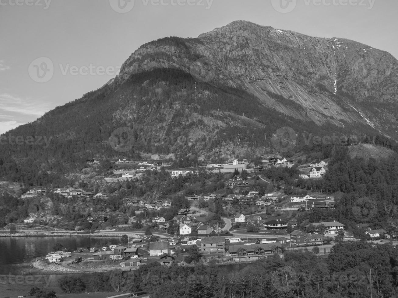 Eidfjord in norway photo