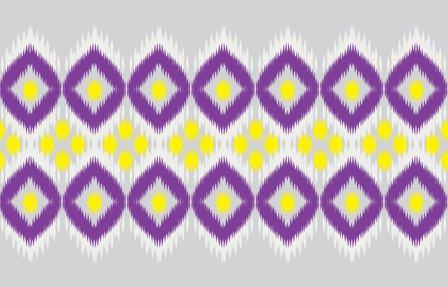 Ethnic abstract purple. Seamless geometric pattern in tribal, folk embroidery, and Mexican style. Aztec geometric art ornament print. Design for carpet, wallpaper, clothing, wrapping, fabric, cover. vector