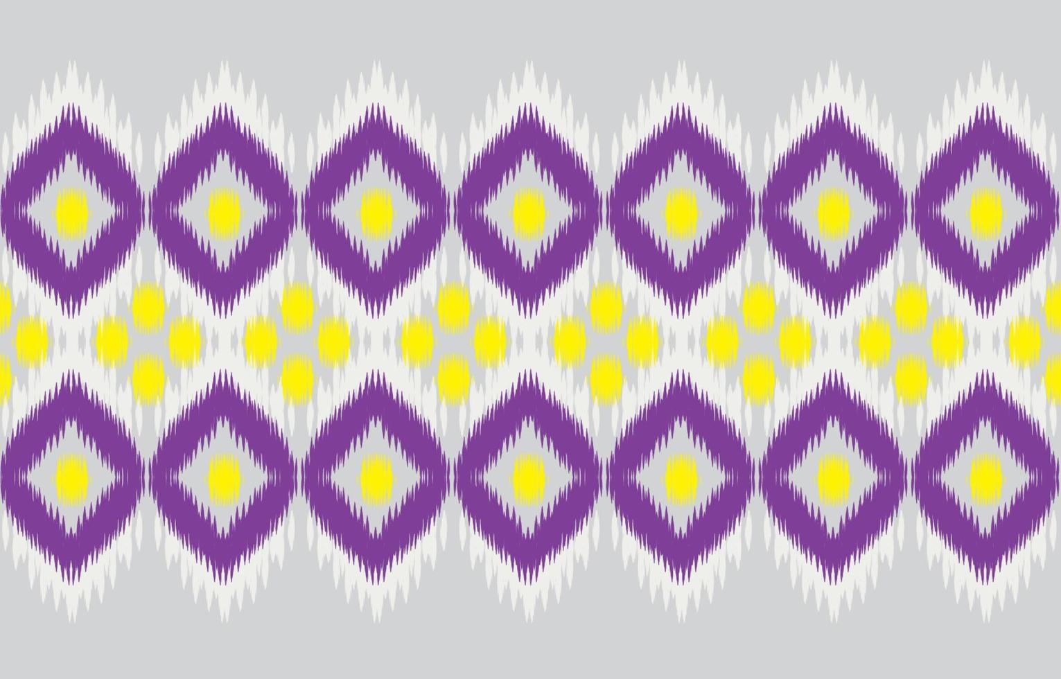 Ethnic abstract purple. Seamless geometric pattern in tribal, folk embroidery, and Mexican style. Aztec geometric art ornament print. Design for carpet, wallpaper, clothing, wrapping, fabric, cover. vector