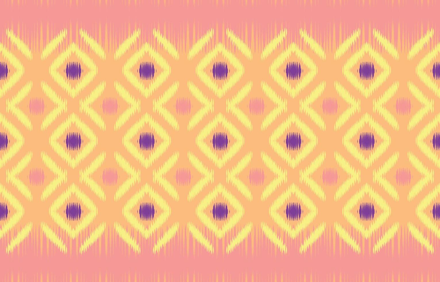 Ethnic abstract pink. Seamless geometric pattern in tribal, folk embroidery, and Mexican style. Aztec geometric art ornament print. Design for carpet, wallpaper, clothing, wrapping, fabric, cover. vector
