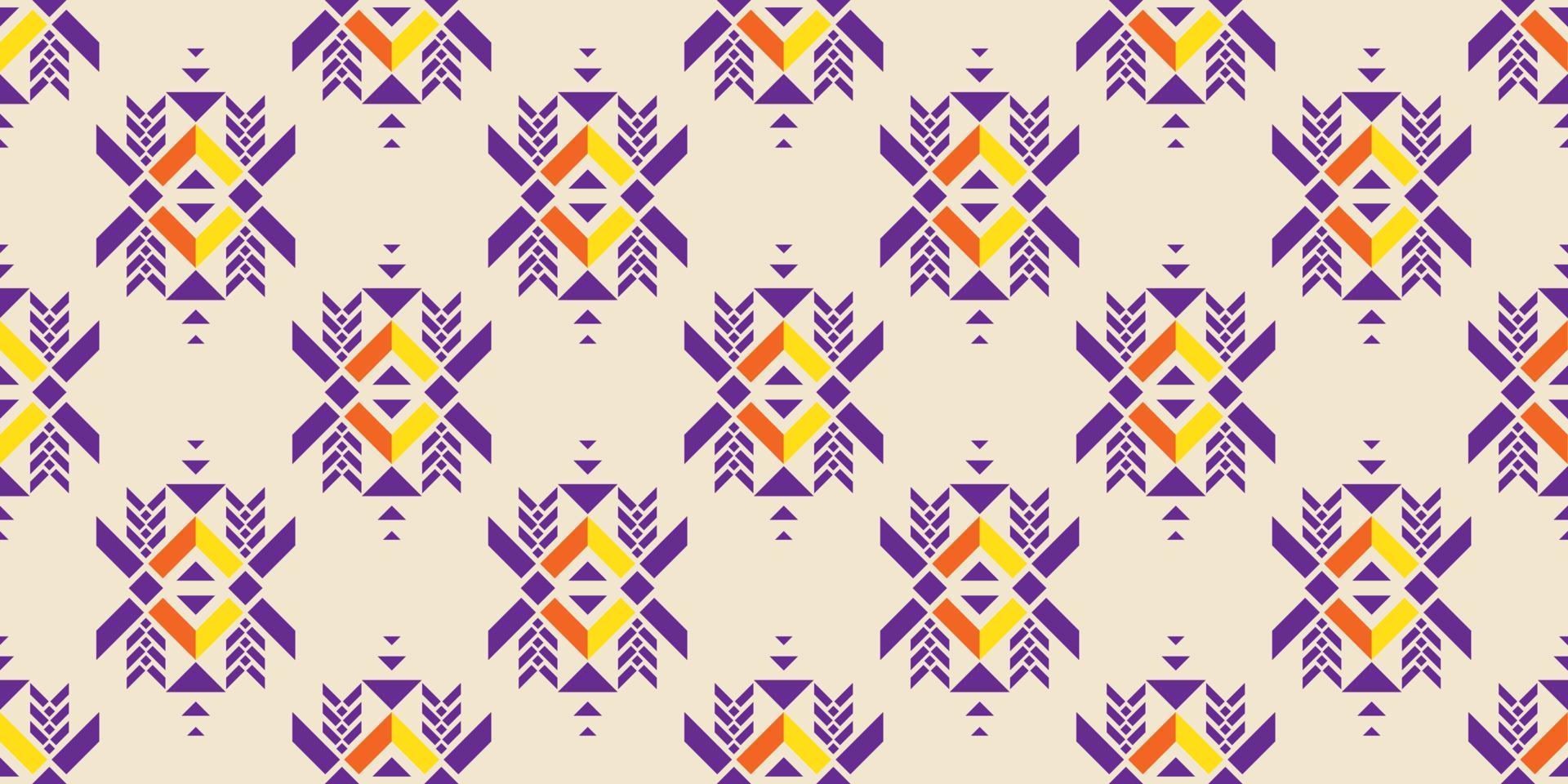 Abstract  traditional cloth style. Seamless in tribal, folk embroidery,  Tribe geometric fabric. Aztec geometric art ornament print. Design for carpet, wallpaper, clothing, wrapping, textile, tissue. vector