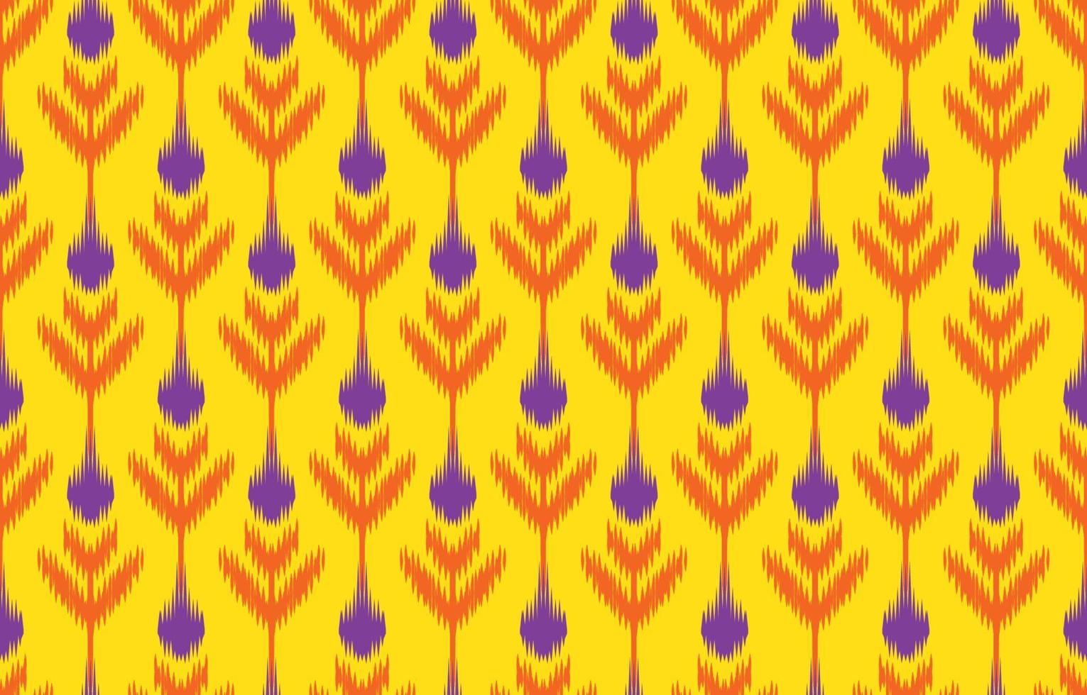 Ethnic abstract yellow. Seamless geometric pattern in tribal, folk embroidery, and Mexican style. Aztec geometric art ornament print. Design for carpet, wallpaper, clothing, wrapping, fabric, cover. vector