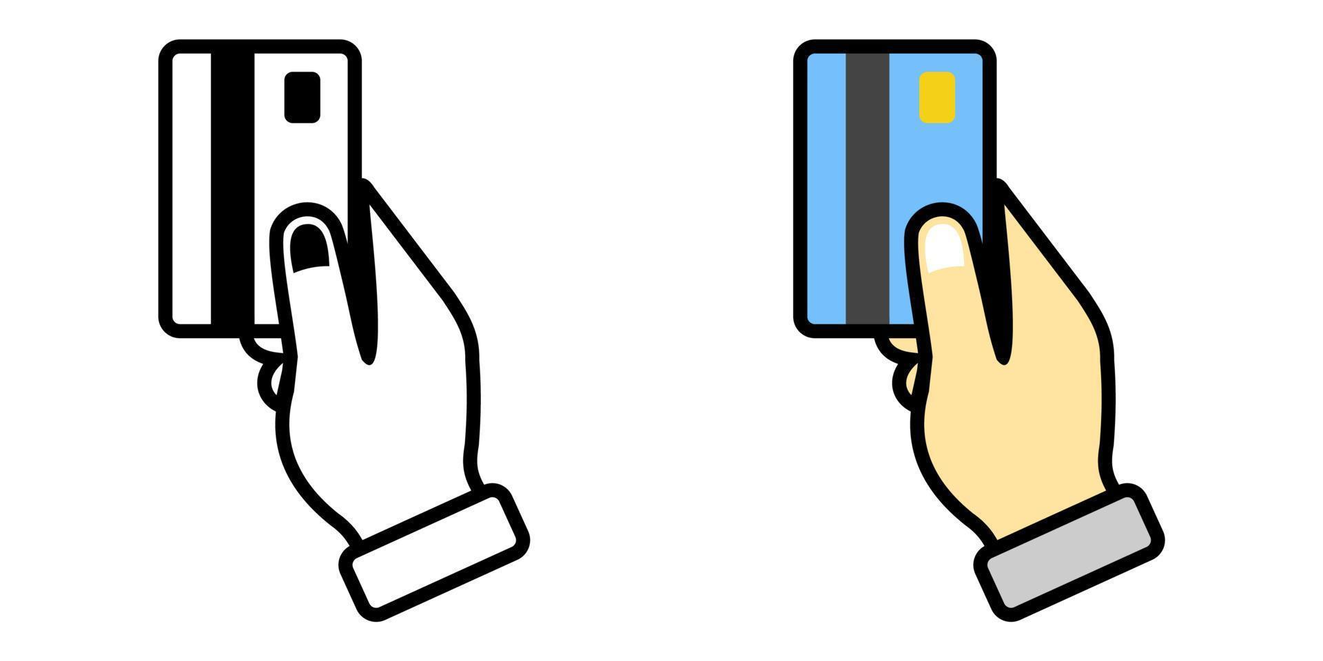 ilustración vectorial gráfico de banca, factura, icono de tarjeta vector