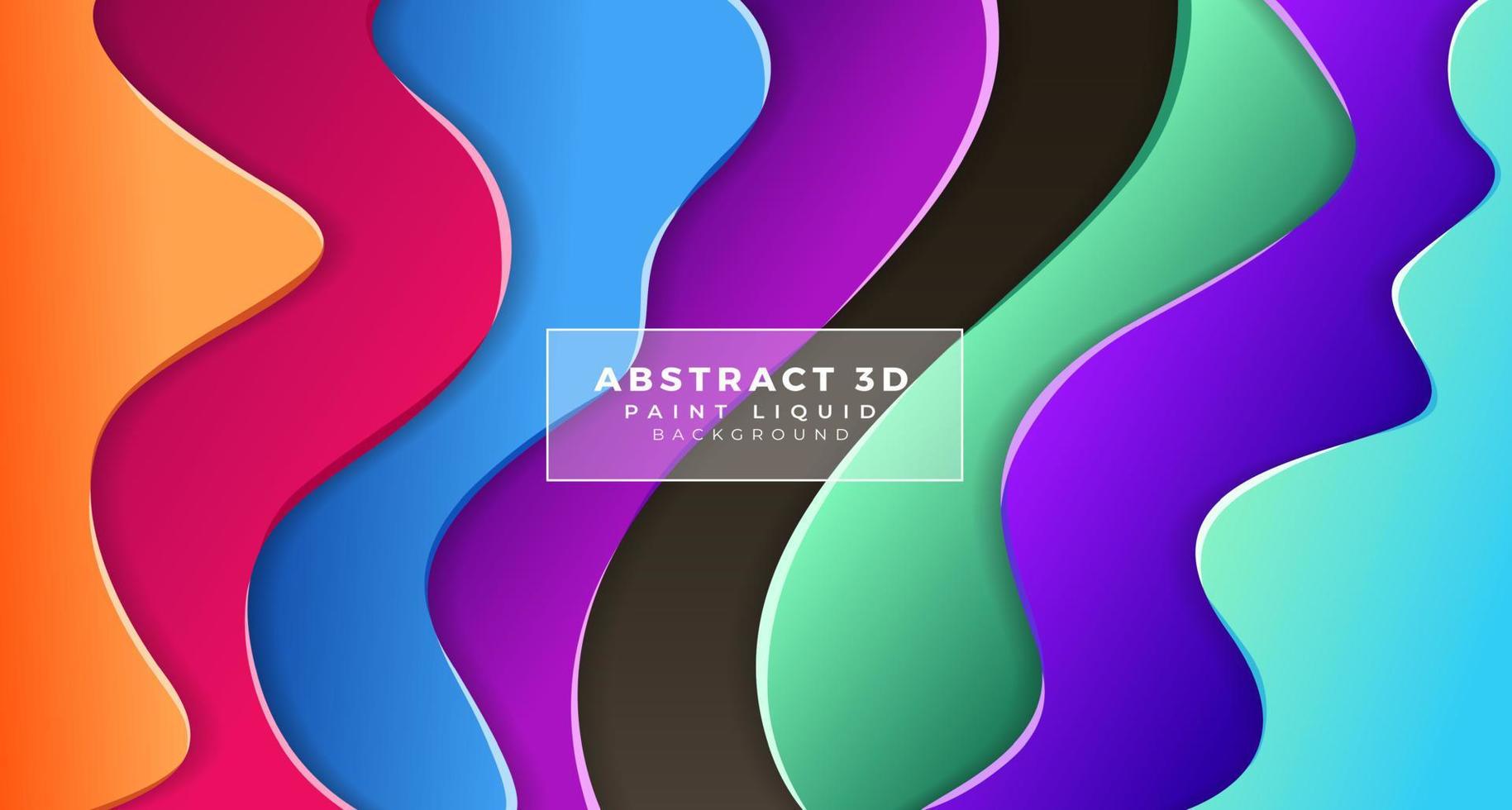 Abstract Colorful Gradient Paint Liquid flow shapes a slime background. use interior design wallpaper for house and bungalows. chemicals color concept vector illustration.