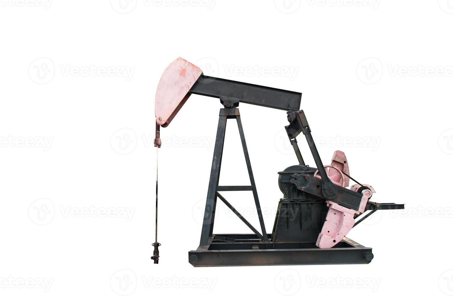 pumpjack  isolated photo