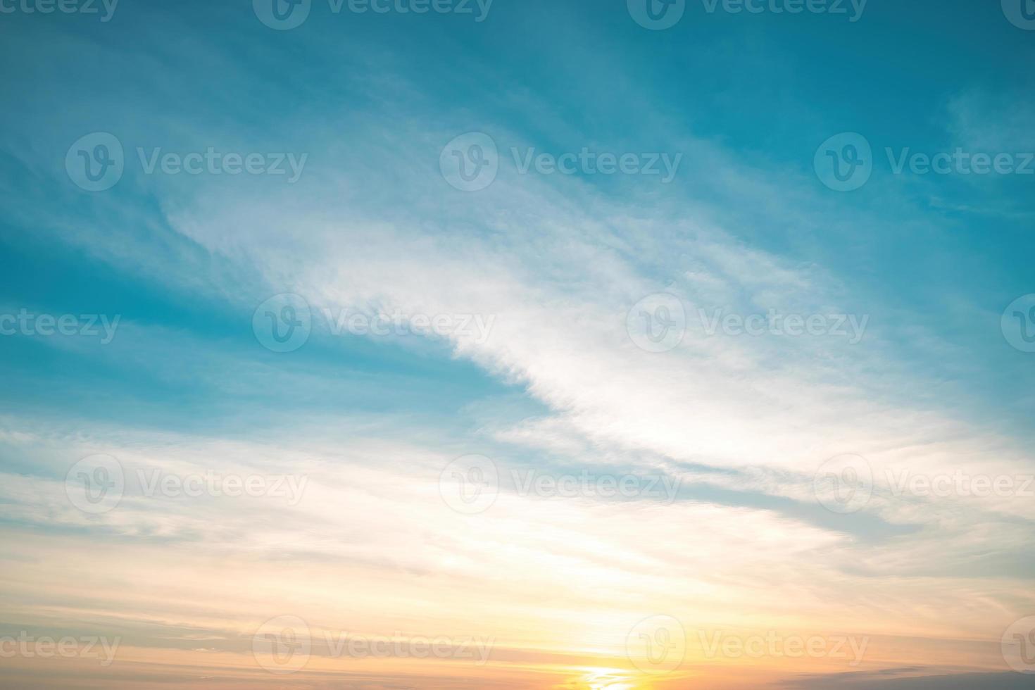 Background cloud summer. Cloud summer. Sky cloud cinematic. Natural sky beautiful and cinematic sunset texture background photo