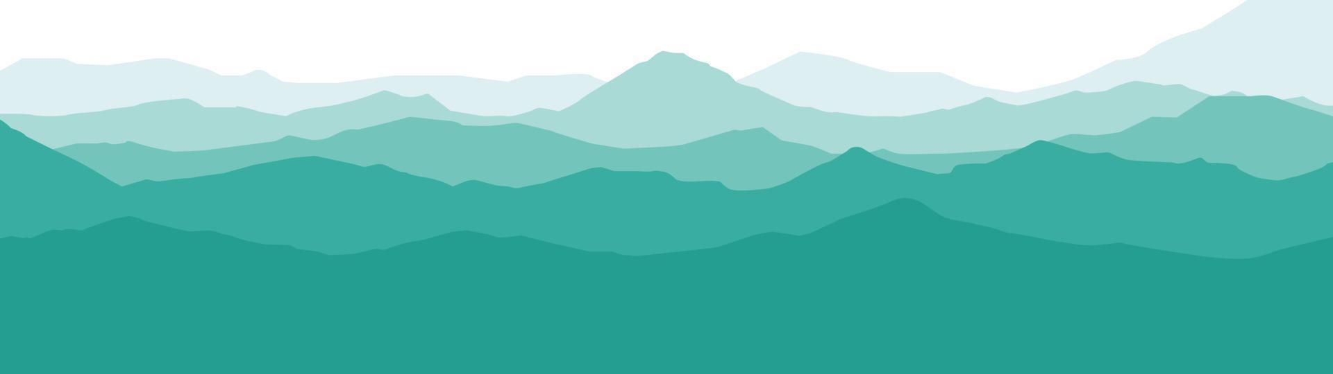 Vector illustration of mountains.EPS10 file.