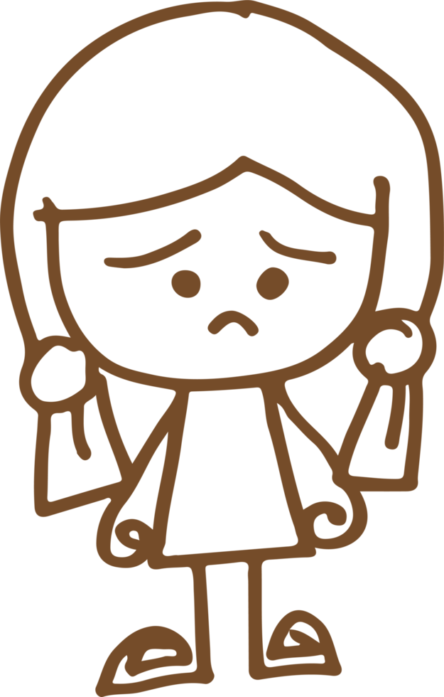 Cute dibujos animados personas hombre y mujer dibujo png