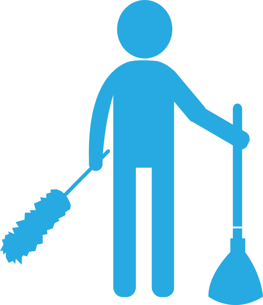 Cleaner icon Cleaning services sign symbol design png