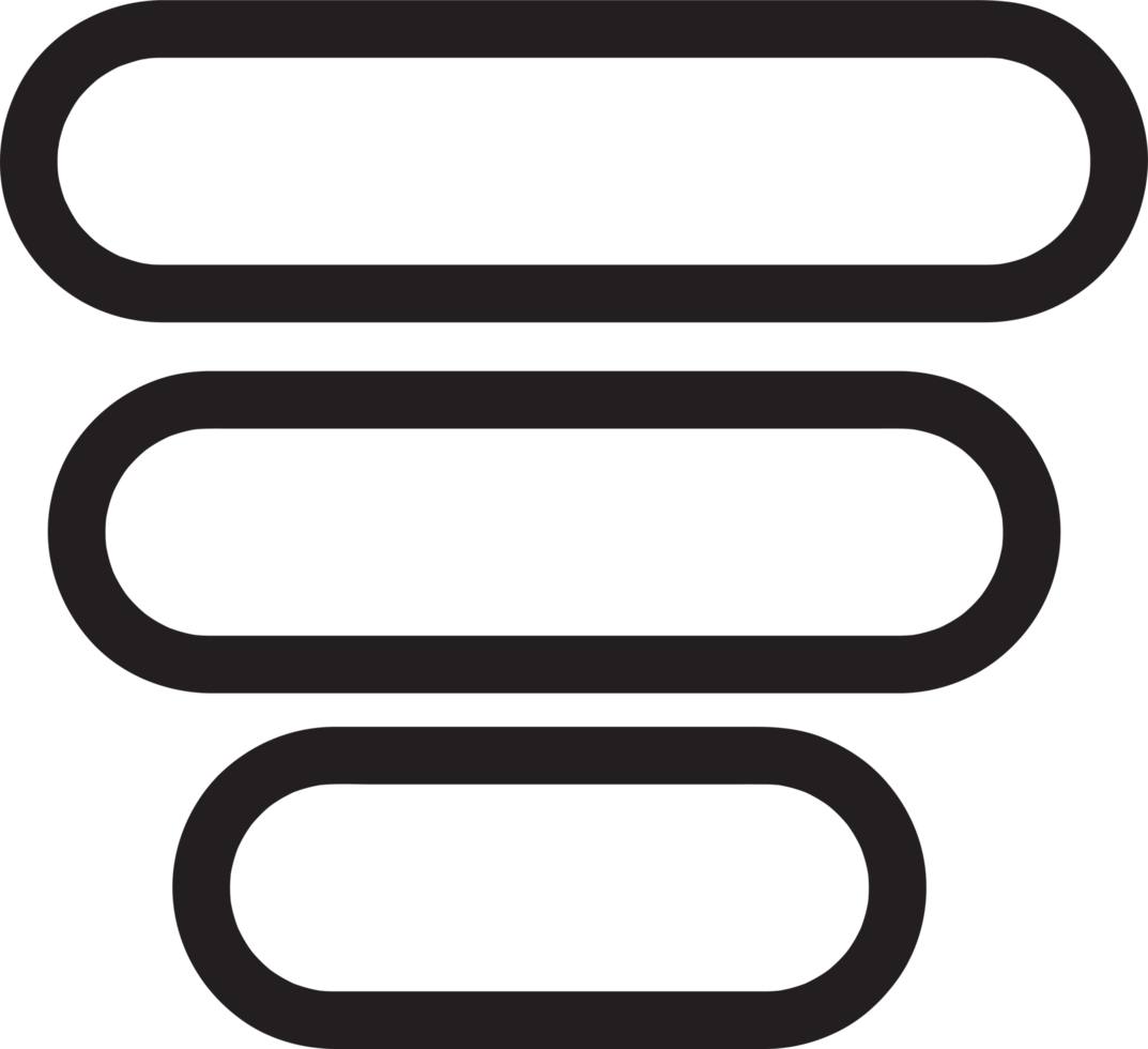 App-Menü-Symbol-Zeichen-Symbol-Design png