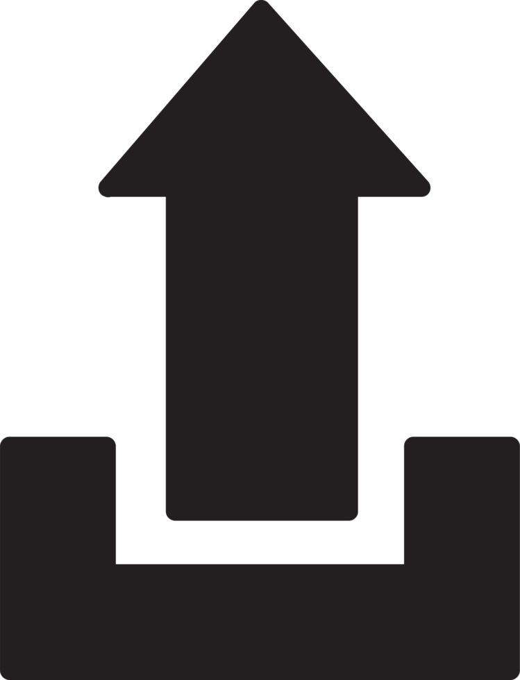 upload icon sign symbol design png