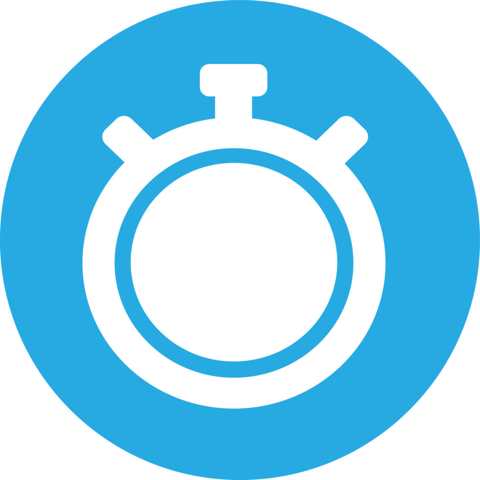 Stopwatch icon sign symbol design png