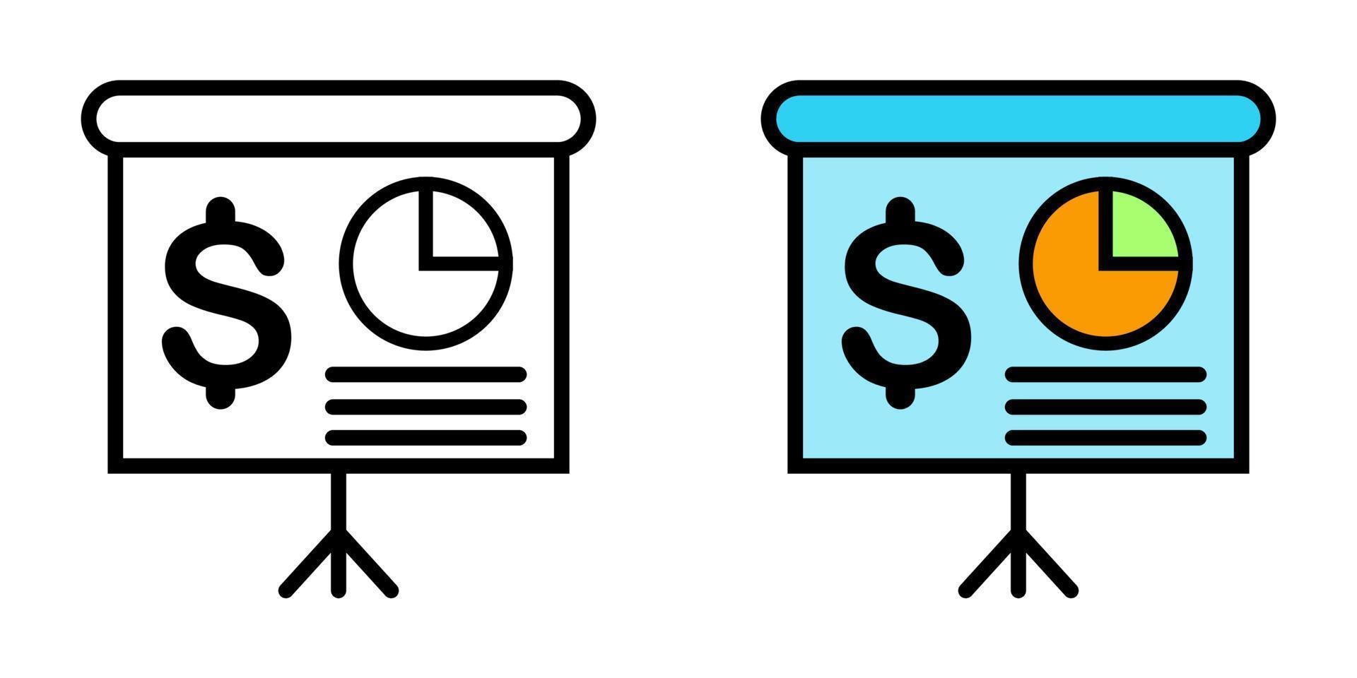 Illustration Vector Graphic of Analysis, analytics, conference Icon