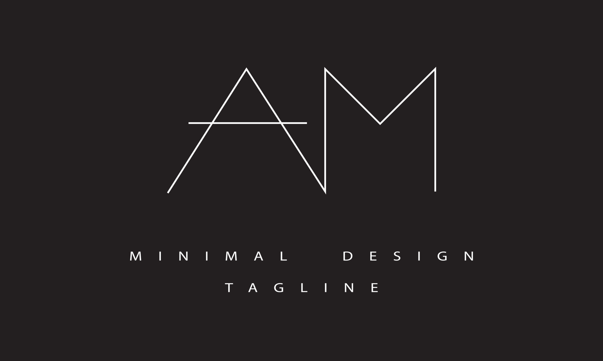 AM or MA Minimal Logo 10056761 Vector Art at Vecteezy