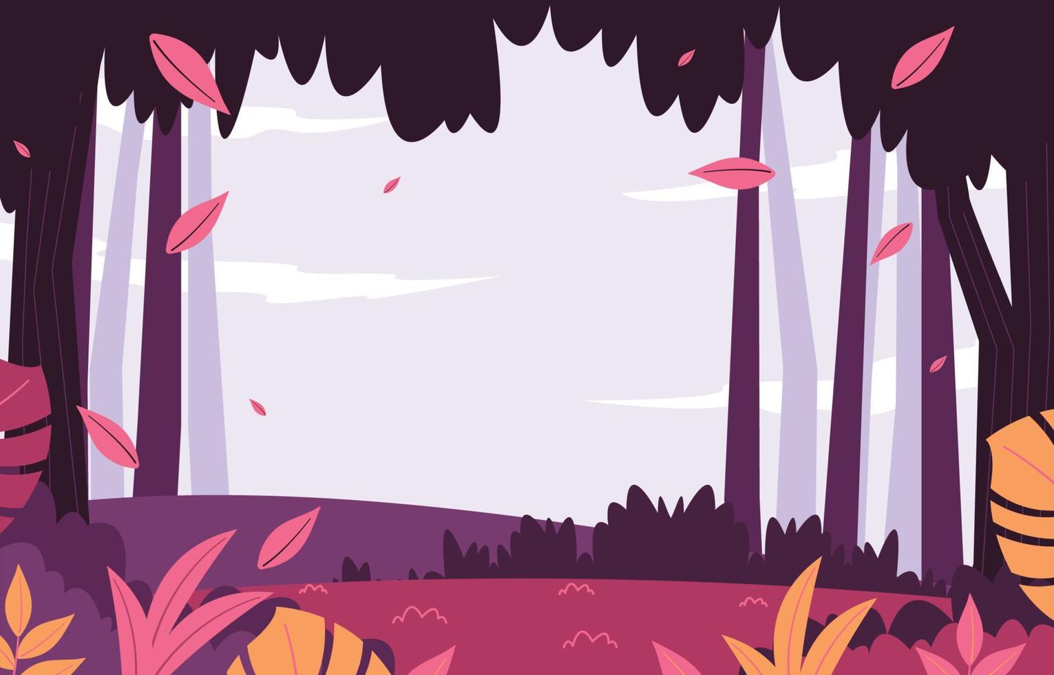 Fallen Leaf Fall Autumn Forest Nature View vector