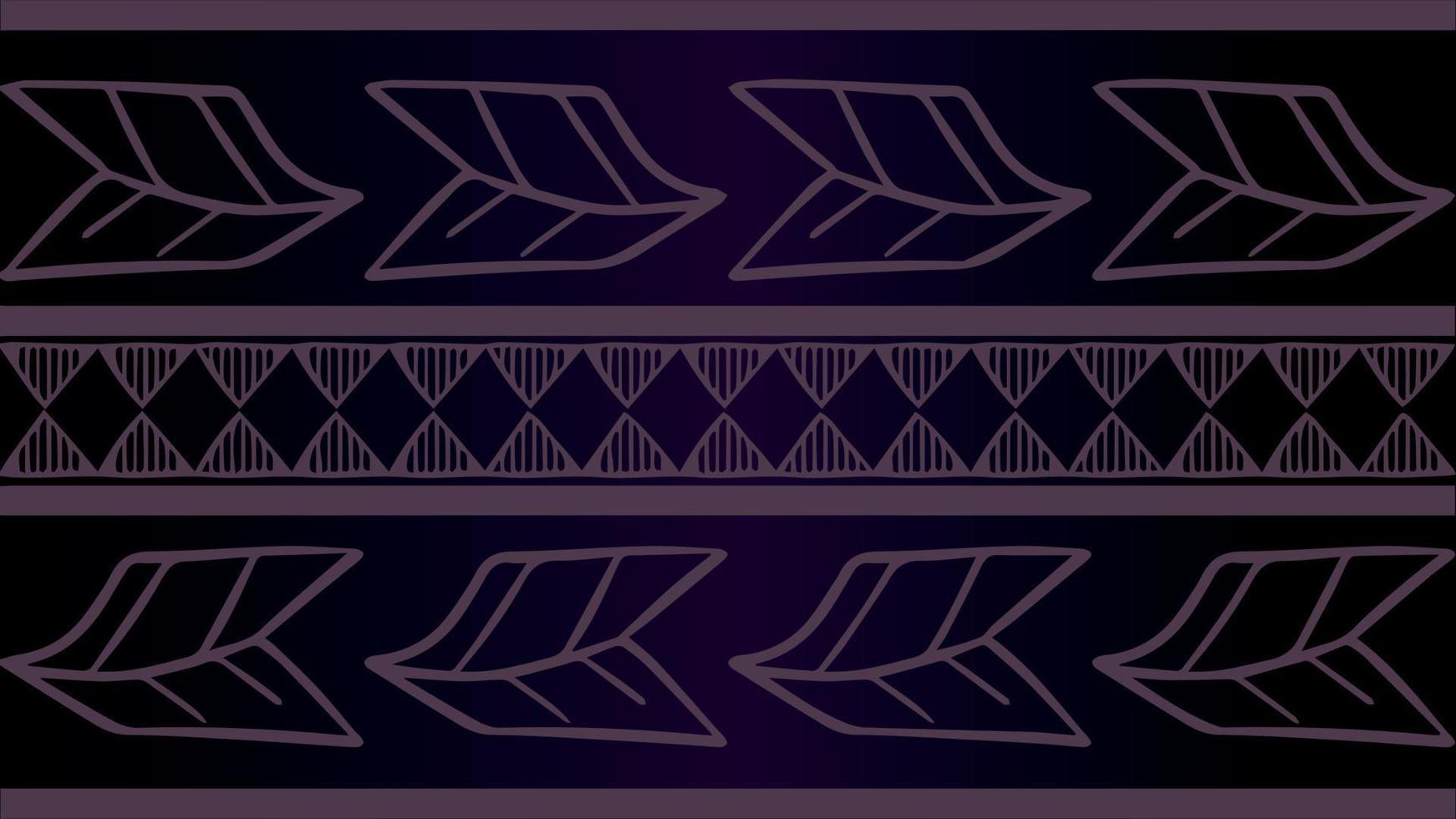 Gradient Color Fabric Pattern Design Vector Illustration