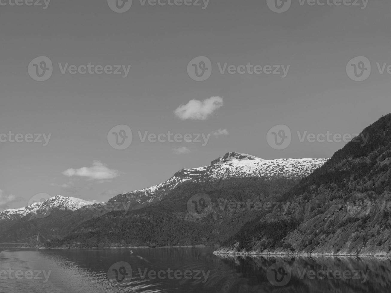 Fjord cruise in norway photo