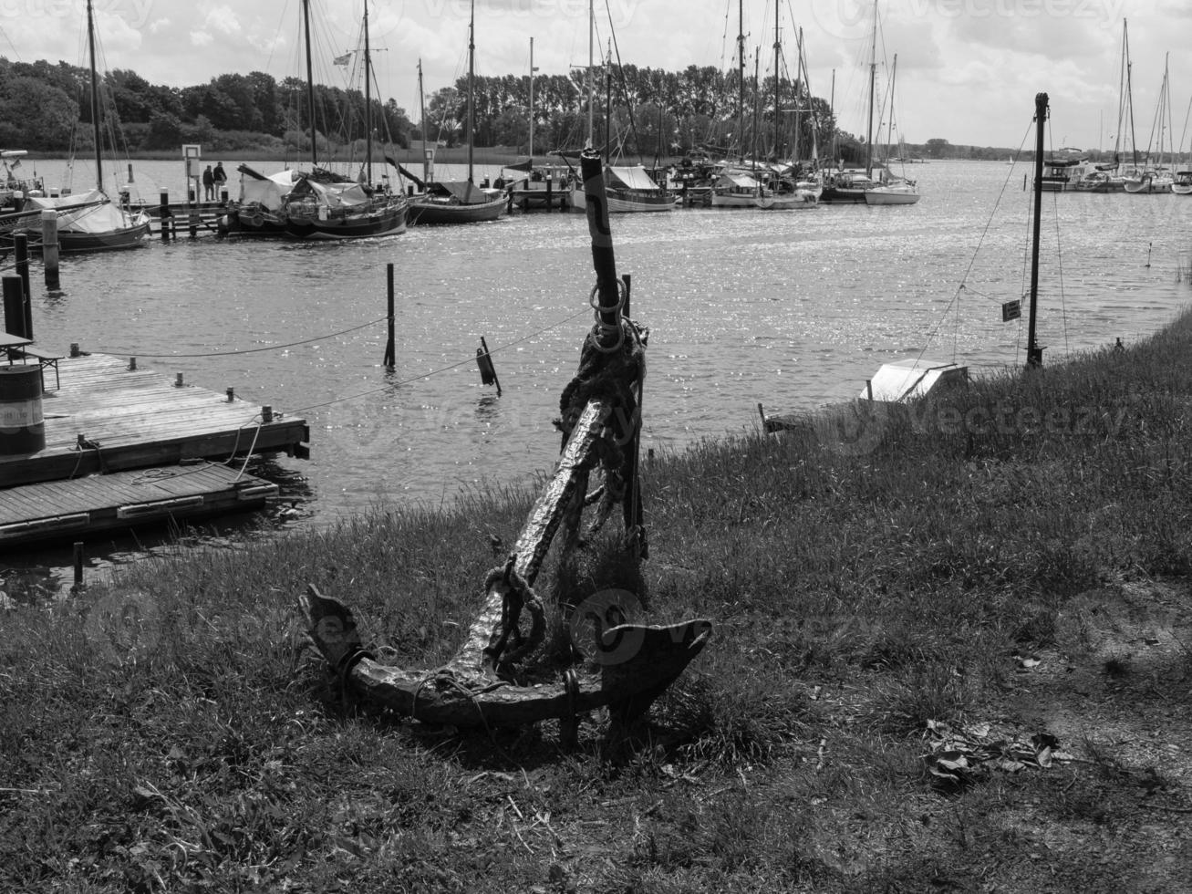 at the river schlei in schleswig holstein photo