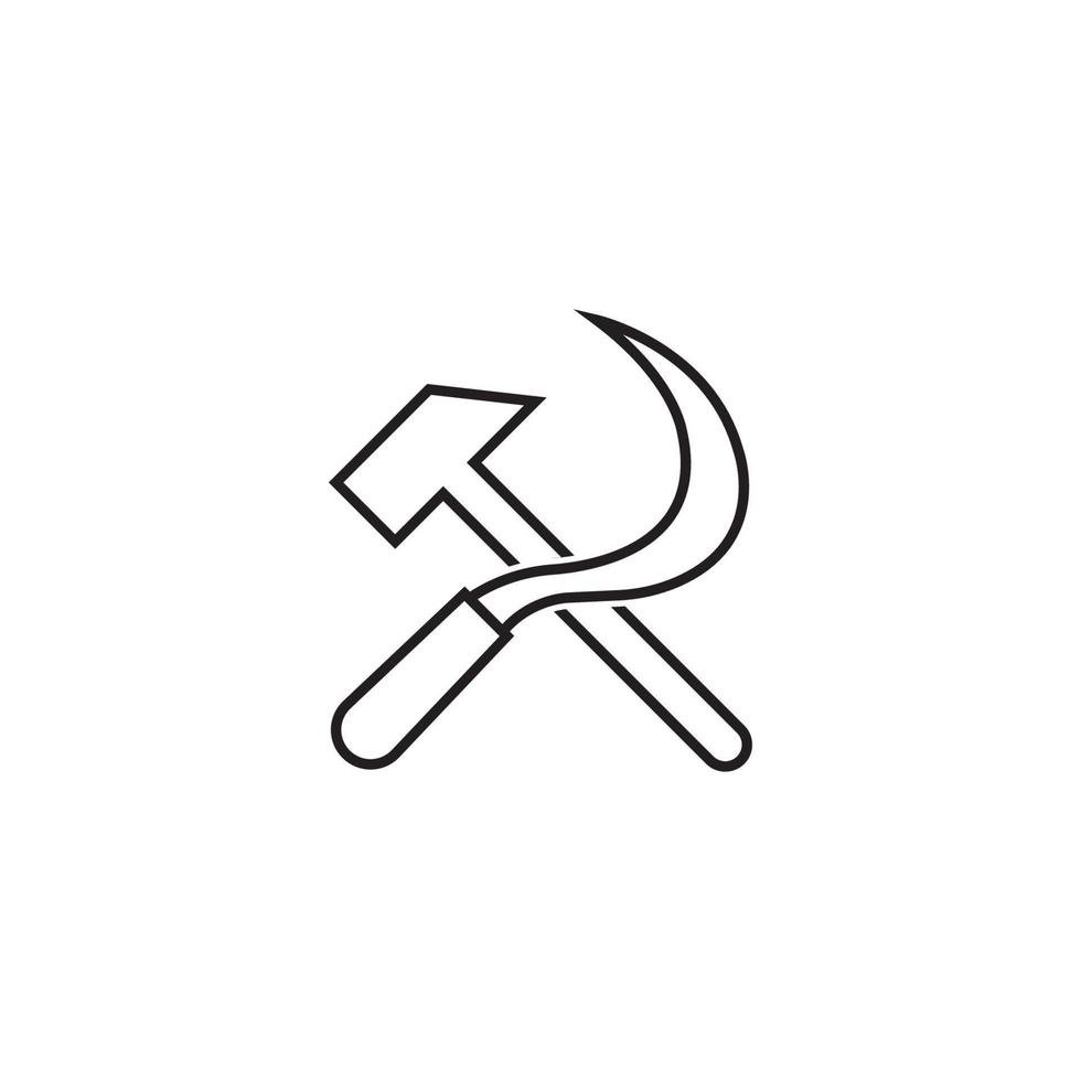 sickle icon  vector illustration template design
