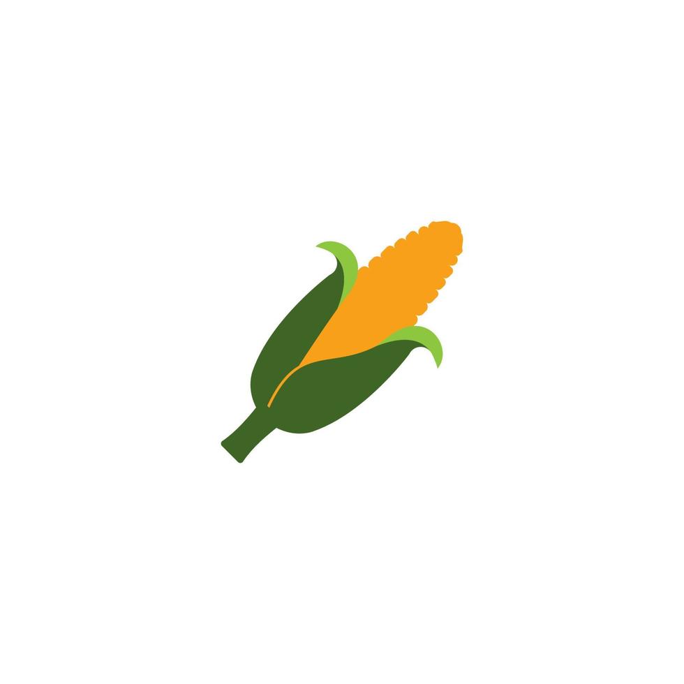 icono de maíz. diseño de plantilla de ilustración vectorial vector