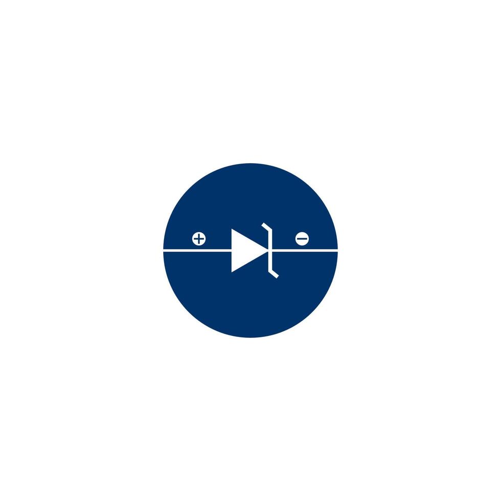 Diode icon.  vector illustration template design