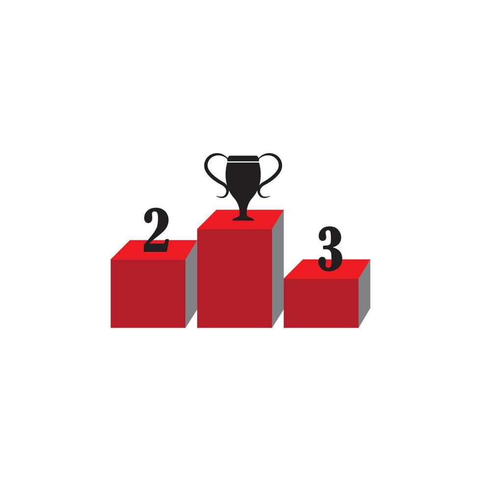 podium icon  vector illustration template design