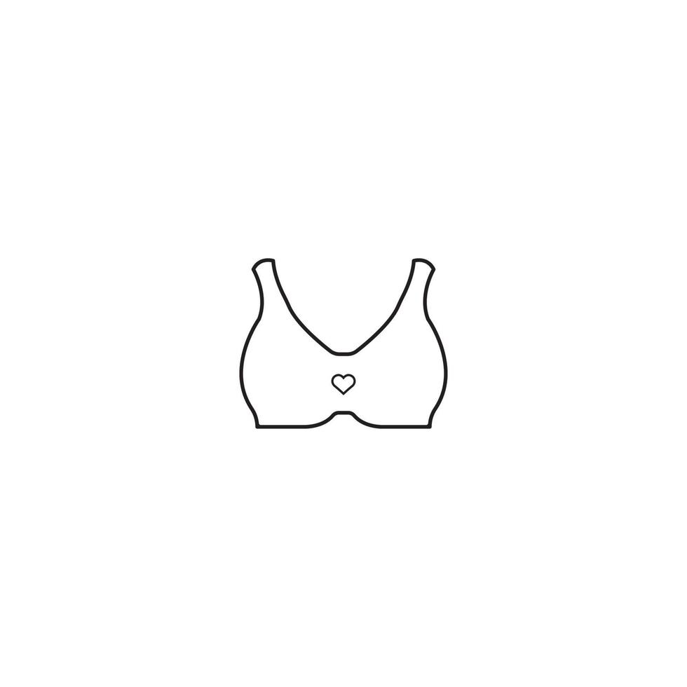 Bra icon  vector illustration template design