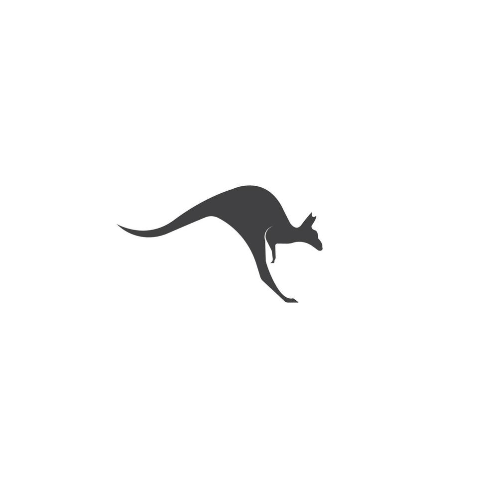 Kangaroo icon  vector illustration template design